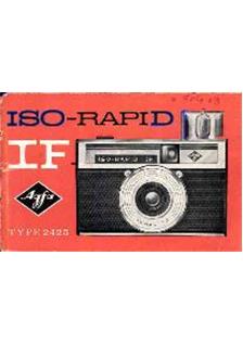 Agfa Iso Rapid 1 F manual. Camera Instructions.